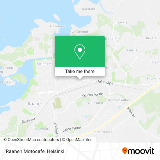 Raahe Motocafe map