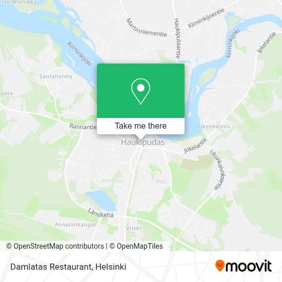 Damlatas Restaurant map