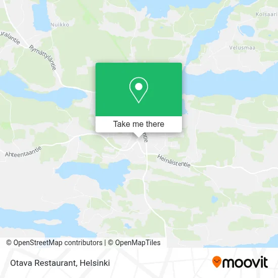 Otava Restaurant map