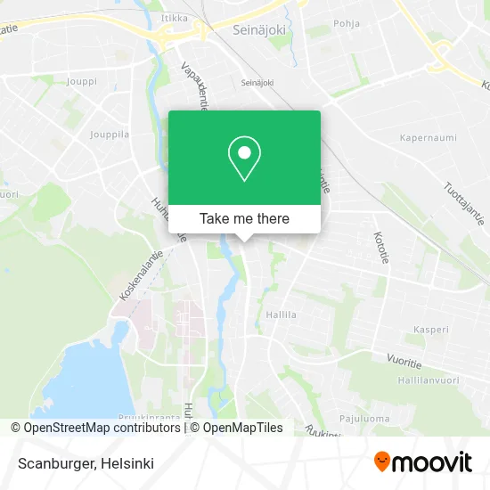 Scanburger map