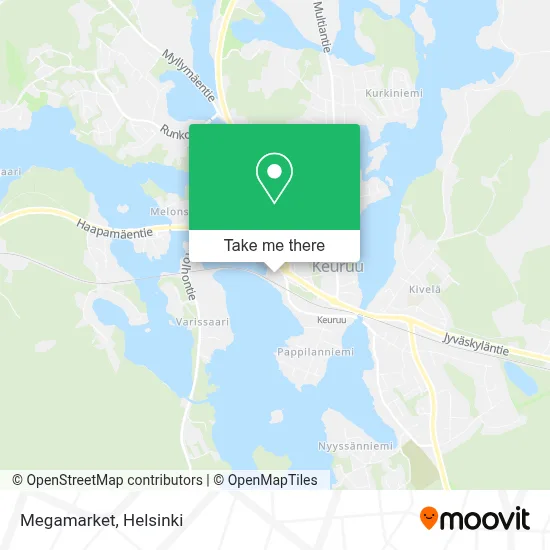 Megamarket map