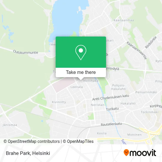 Brahe Park map
