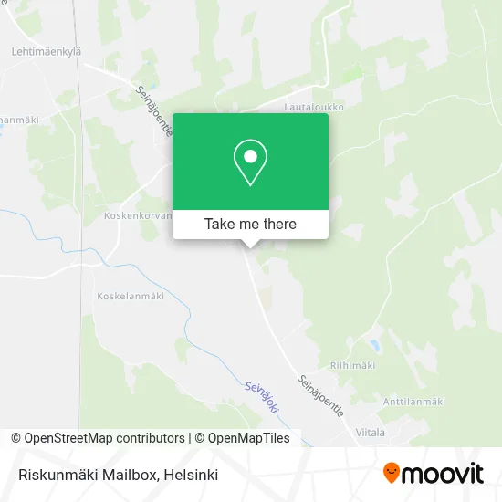 Riskunmäki Mailbox map