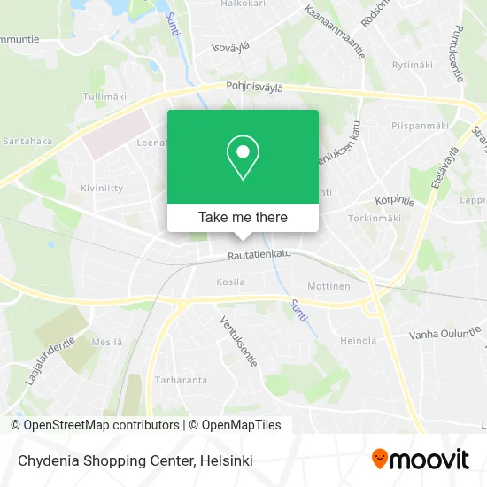 Chydenia Shopping Center map