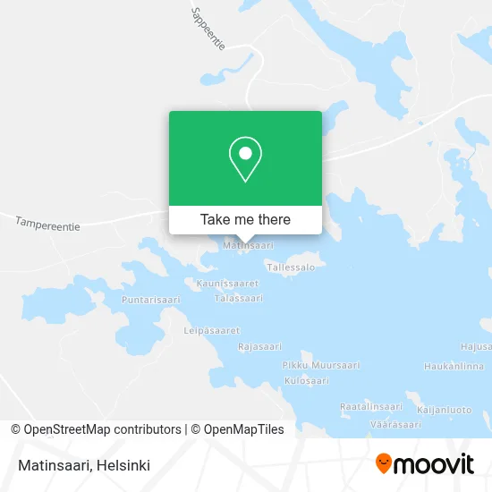 Matinsaari map