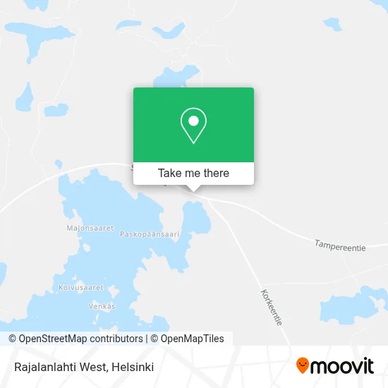 Rajalanlahti West map
