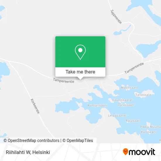 Riihilahti W map
