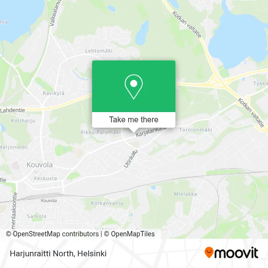 Harjunraitti North map