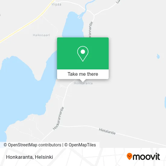 Honkaranta map