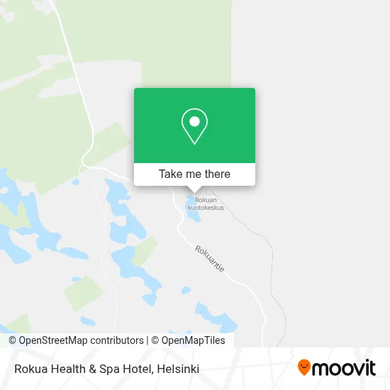 Rokua Health & Spa Hotel map