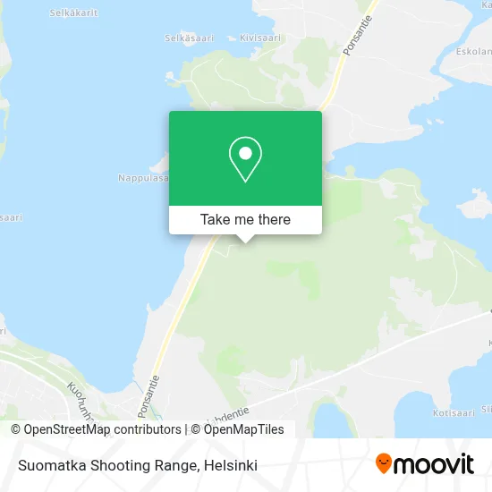 Suomatka Shooting Range map