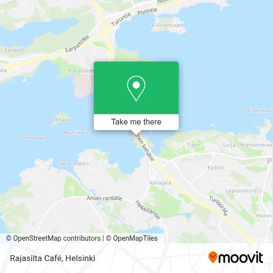 Rajasilta Cafe map