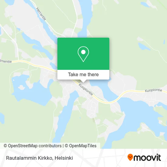 Rautalampi Church map