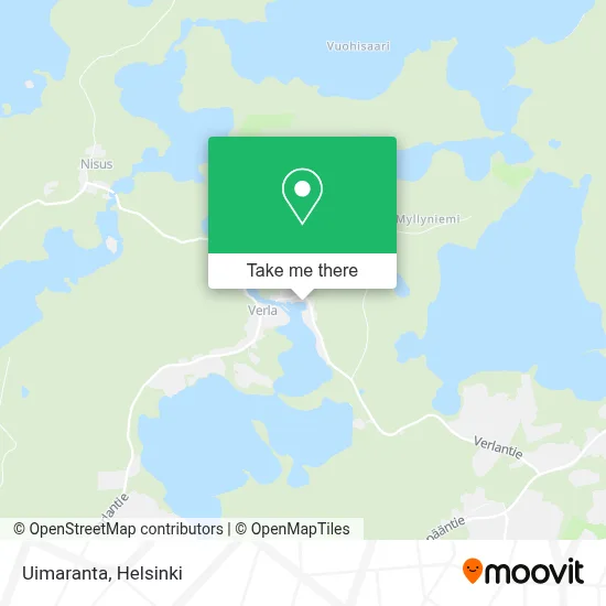 Uimaranta map