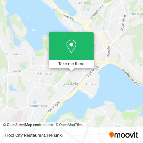 Hox! City Restaurant map