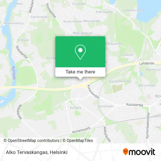 Alko Tervaskangas map