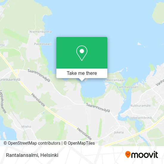 Rantalansalmi map