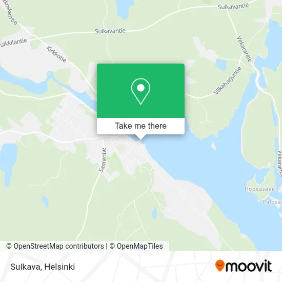 Sulkava map