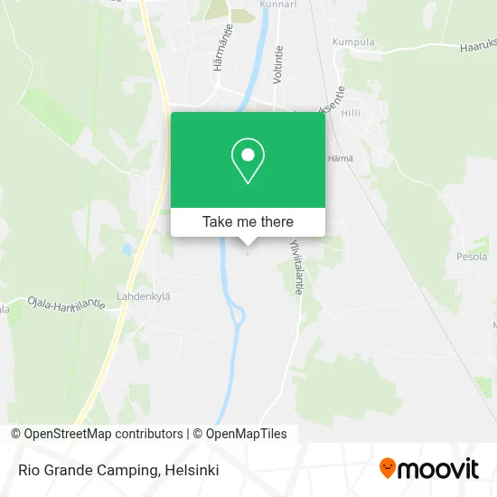 Rio Grande Camping map