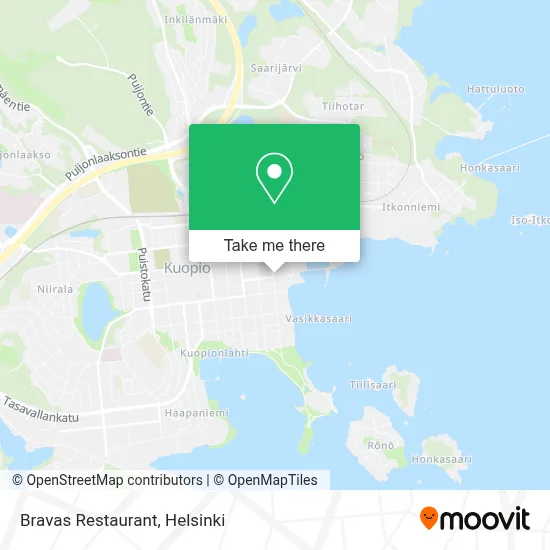 Bravas Restaurant map