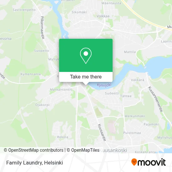 Family Laundry map