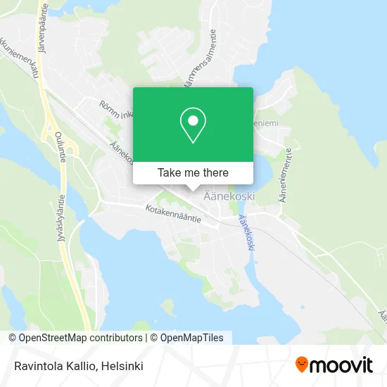 Kallio Restaurant map