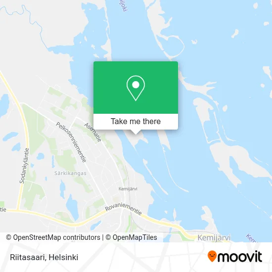 Riitasaari map
