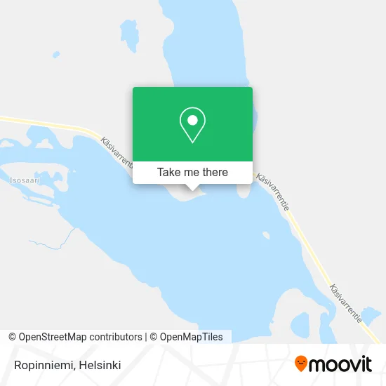Ropinniemi map