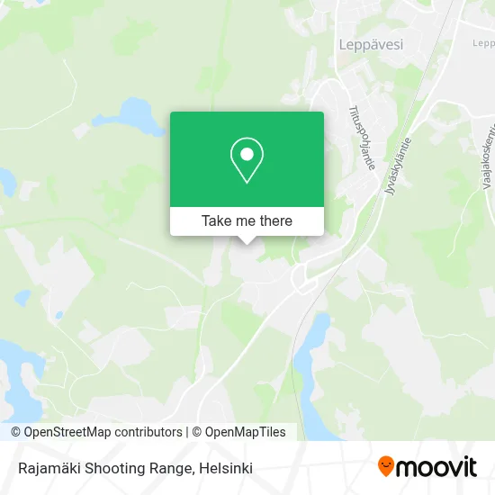 Rajamäki Shooting Range map