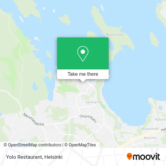 Yolo Restaurant map