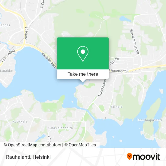 Rauhalahti map