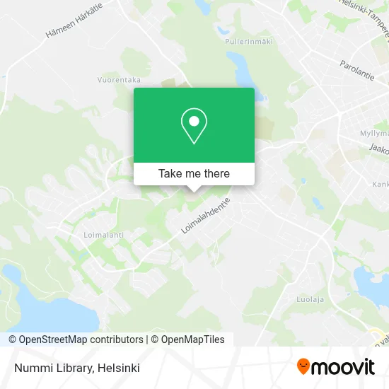 Nummi Library map