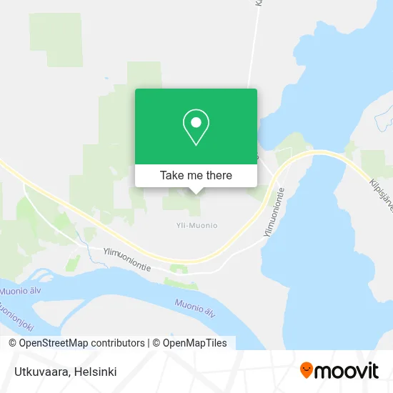 Utkuvaara map
