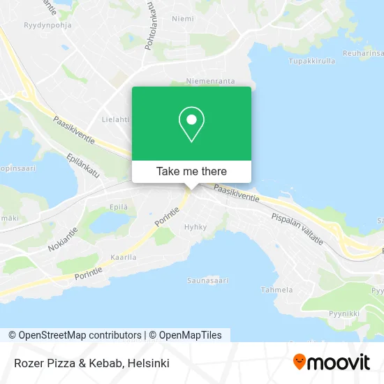 Rozerin Pizza & Kebab map