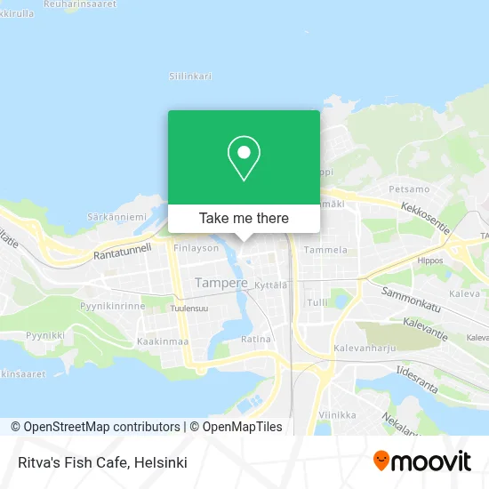 Ritva's Fish Cafe map