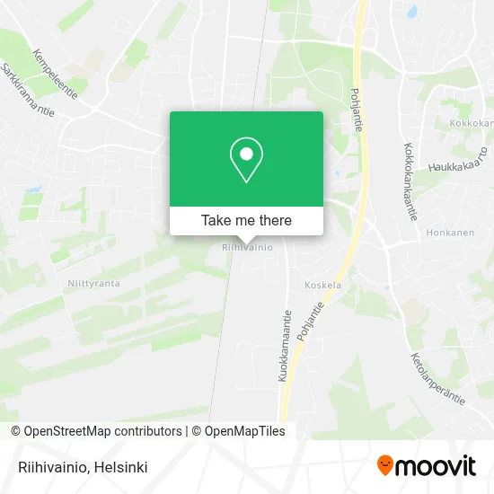 Riihivainio map