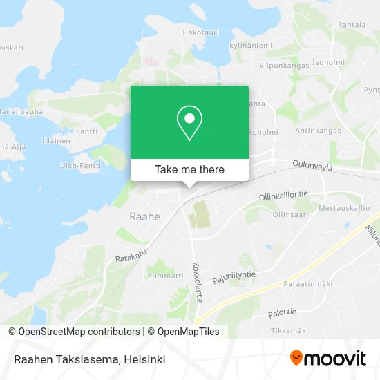 Raahe Taxi Station map