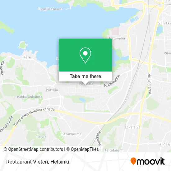 Restaurant Vieteri map