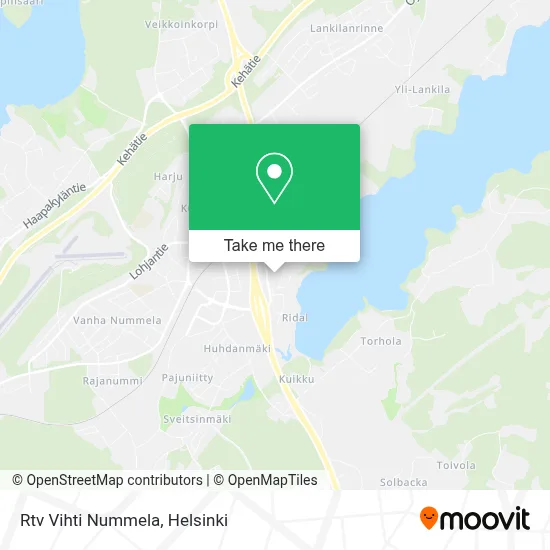 RTV Vihti Nummela map