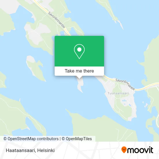 Haataansaari map