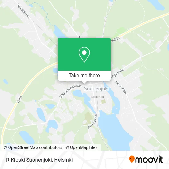 R-Kioski Suonenjoki map