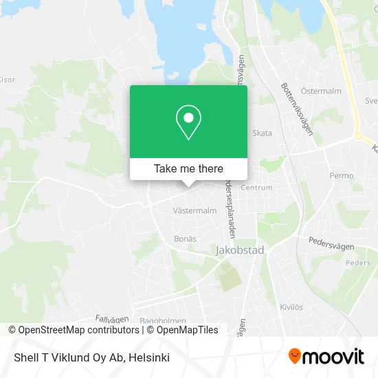 Shell T Viklund Oy Ab map