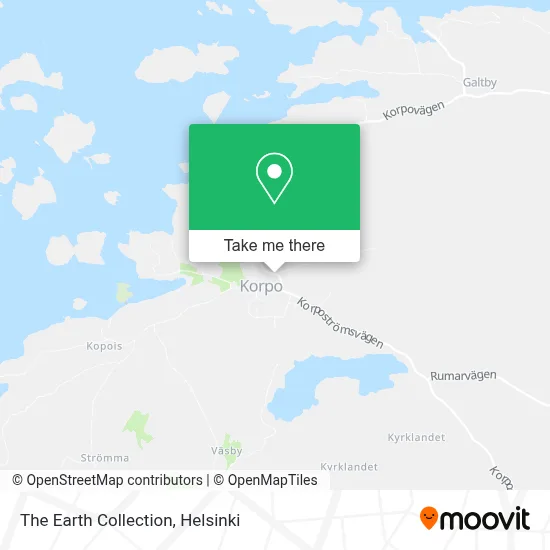 The Earth Collection map