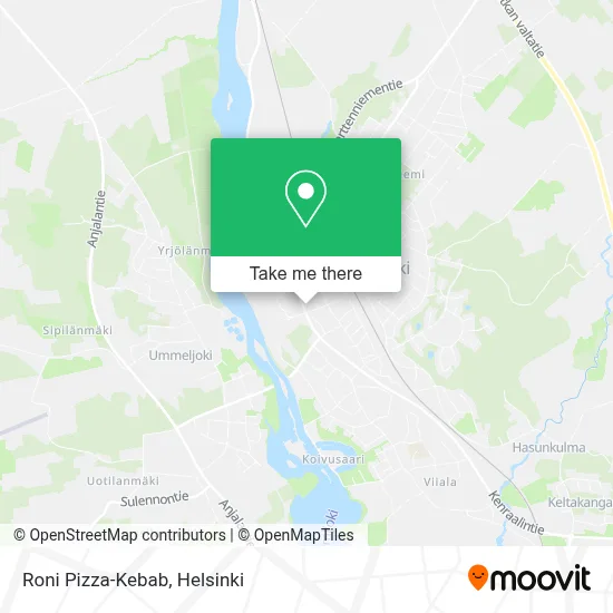 Roni Pizza-Kebab map