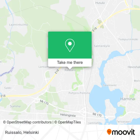Ruissalo map