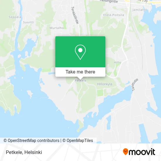Petkele map