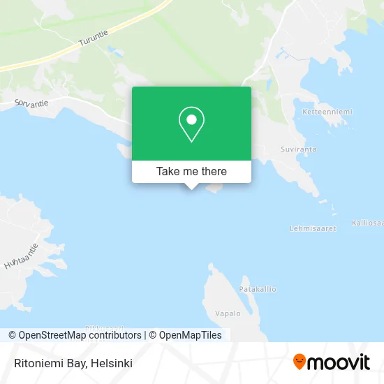 Ritoniemi Bay map