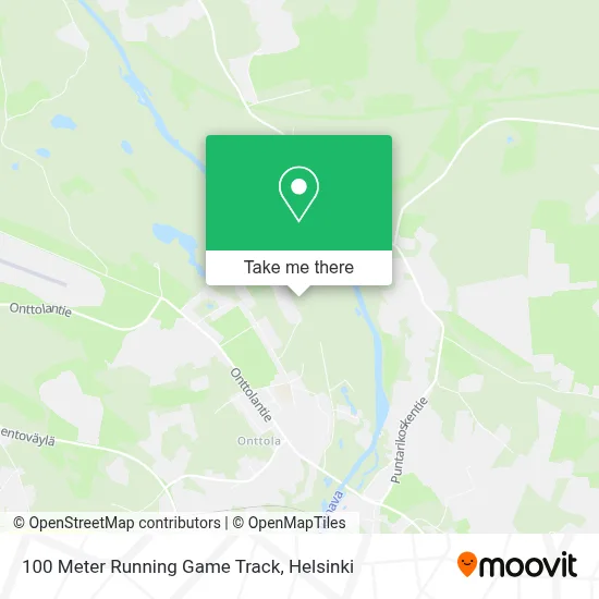 100 Meter Running Game Track map