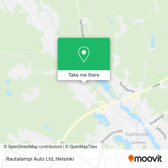 Rautalampi Auto Ltd map