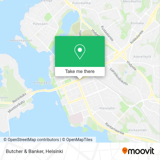 Butcher & Banker map